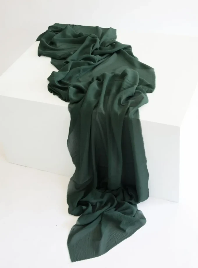 Zümrüt Yeşili Şal